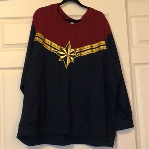 captain marvel sweater